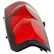 Passenger Side Halogen Tail Light, With bulb(s), OE Replacement, Fleetside