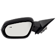 Driver Side Mirror, Power Adjust, Heated, Manual Folding, Paintable, In-housing Signal Light, No Memory, No Puddle Light, No Auto-Dim, With Blind Spot Detection in Glass