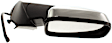 Passenger Side Mirror, Power Adjust, Manual Folding, Heated, Chrome, No Signal Light, No Memory, No Puddle Light, No Auto-Dimming, No Blind Spot Feature