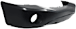 Front Primed Bumper Cover, With Fog Light Holes, CAPA CERTIFIED