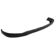 Front, Upper Bumper Cover, Textured, For Models with Chrome Bumper, without Sport Package, CAPA CERTIFIED