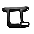 Front, Passenger Side Bumper Bracket, Bumper Support, CAPA CERTIFIED