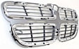 Grille Assembly, Textured Gray Shell and Insert