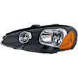 Driver Side Headlight, with Bulb, Halogen, Clear Lens