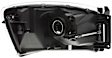 Driver Side Headlight, with Bulb, Halogen, Chrome Interior, CAPA Certified