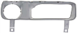 Front, Passenger Side Fog Light Trim, Primed