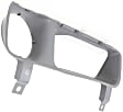 Front, Passenger Side Fog Light Trim, Primed