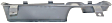 Front, Driver Side Fog Light Trim, Primed