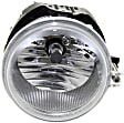 Front, Driver or Passenger Side Fog Light, With Bulb(s), Halogen, CAPA CERTIFIED