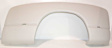 Rear, Driver Side Quarter Panel, Steel, Gelcoat