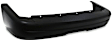 Rear Primed Bumper Cover CAPA Certified