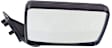 Passenger Side Mirror, Manual Adjust, Manual Folding, Non-Heated, Paintable, No Signal Light, No Memory, No Puddle Light, No Auto-Dimming, No Blind Spot Feature