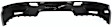 Front, Upper and Lower Bumper Cover, Primed, XLT Model, With Fog Light Holes, Without Parking Aid Sensor Holes