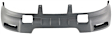 Front, Upper and Lower Bumper Cover, Primed, XLT Model, With Fog Light Holes, Without Parking Aid Sensor Holes