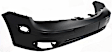 Front Primed Bumper Cover, For Models Without Appearance Package, CAPA Certified