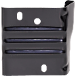 Front, Passenger Side Bumper Bracket, Isolator Bracket, CAPA CERTIFIED
