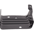 Front, Driver Side Bumper Bracket, Isolator Bracket, CAPA CERTIFIED