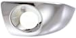 Front, Driver Side Fog Light Trim, Chrome