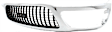 Grille, Chrome Shell with Painted Gray Insert, XLT Model