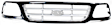 Grille Assembly, Black Shell With Silver Insert, Grille
