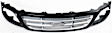 Grille Assembly, Black Shell With Silver Insert, Grille