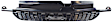 Grille Assembly, Paintable Shell and Insert, CAPA CERTIFIED