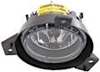 Front, Passenger Side Halogen Fog Light, With bulb(s), CAPA Certified