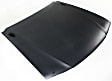 Hood, Fiberglass, Gelcoat, With Scoop Provision