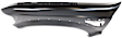 Front, Driver Side Fender, with Provisions For Emblem and Nameplate Base, For Models with Wheel Opening Molding Holes, CAPA CERTIFIED