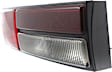 Passenger Side Halogen Tail Light, Without bulb(s), OE Replacement