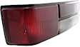 Passenger Side Halogen Tail Light, Without bulb(s), OE Replacement