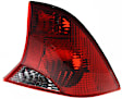 Passenger Side Halogen Tail Light, Without bulb(s), OE Replacement