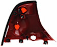 Passenger Side Halogen Tail Light, Without bulb(s), OE Replacement
