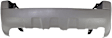 Rear Bumper Cover, Textured, With Fender Flare Holes, Without Parking Aid Sensor Holes