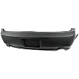 Rear Primed Bumper Cover, GT Model, (For Models Without California Package 07-09), With Side Marker Holes, Without Parking Aid Sensor Holes