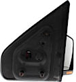 Passenger Side Mirror, Power Adjust, Heated, Manual Folding, Chrome, In-housing Signal Light, Without Memory Recall, No Puddle Light, No Auto-Dimming, No Blind Spot Feature
