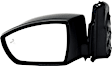 Driver Side Mirror, Power Adjust, Heated, Manual Folding, Paintable, In-housing Signal Light, with Memory, with Puddle Light, No Auto-Dimming, with Blind Spot Detection in Glass