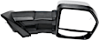 Passenger Side Towing Mirror, Power Adjust, Heated, Power Folding, Chrome, In-housing Signal Light, With Memory, With Puddle Light, No Auto-Dim, With Blind Spot Detection in Glass
