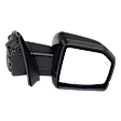 Passenger Side Mirror, Power Adjust, Heated, Power Folding, Paintable, In-housing Signal Light, With Memory, With Puddle Light, No Auto-Dim, With Blind Spot Detection in Glass