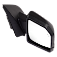 Passenger Side Mirror, Power Adjust, Heated, Power Folding, Paintable, In-housing Signal Light, With Memory, With Puddle Light, No Auto-Dim, With Blind Spot Detection in Glass