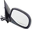 Passenger Side Mirror, Power, Manual Folding, Non-Heated, Textured Black, No Signal Light, No Memory, No Puddle Light, No Auto-Dimming, No Blind Spot Feature