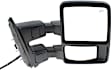 Passenger Side Towing Mirror, Power Adjust, Heated, Power Folding, With 1 Chrome and 1 Paintable Cap, In-housing Signal Light, No Memory, No Puddle Light, No Auto-Dim, With Blind Spot Glass