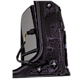 Driver Side Mirror, Power Adjust, Heated, Manual Folding, Textured Black, In-housing Signal Light, No Memory, No Puddle Light, No Auto-Dim, No Blind Spot Feature