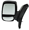 Driver Side Mirror, Power Adjust, Heated, Manual Folding, Textured Black, In-housing Signal Light, No Memory, No Puddle Light, No Auto-Dim, No Blind Spot Feature