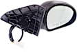 Passenger Side Mirror, Power Adjust, Non-Folding, Non-Heated, Textured Black, No Signal Light, No Memory, No Puddle Light, No Auto-Dimming, No Blind Spot Feature