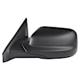 Driver Side Mirror, Power Adjust, Power Folding, Heated, Textured Black, In-housing Signal Light, No Memory, No Puddle Light, No Auto-Dimming, No Blind Spot Feature