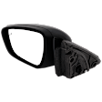 Driver Side Mirror, Power Adjust, Heated, Manual Folding, Paintable, No Signal Light, No Memory, No Puddle Light, No Auto-Dim, With Blind Spot Detection in Glass
