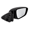 Passenger Side Mirror, Power Adjust, Heated, Manual Folding, Paintable, No Signal Light, No Memory, No Puddle Light, No Auto-Dim, With Blind Spot Detection in Glass