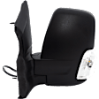 Driver Side Mirror, Power Adjust, Heated, Power Folding, Textured Black, Standard Passenger Van