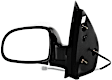 Driver Side Mirror, Power Adjust, Manual Folding, Non-Heated, Paintable, No Signal Light, No Memory, No Puddle Light, No Auto-Dimming, No Blind Spot Feature